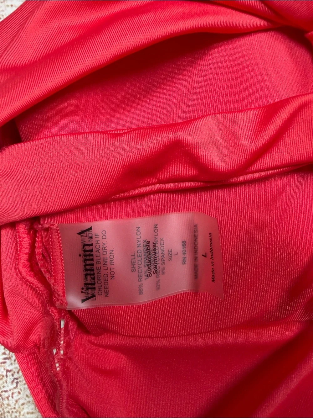 Vitamin‎ A Knot-Front One-Piece Swimsuit
